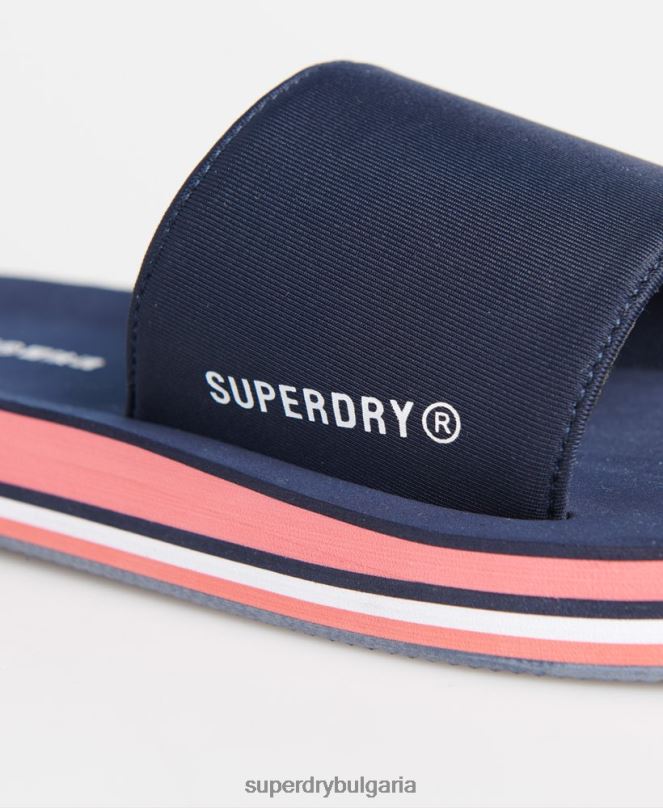 Superdry обувки N00H6721 военноморски флот Жени спортни пързалки за плуване