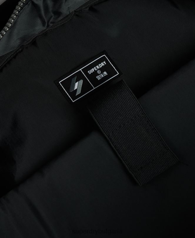 Superdry аксесоари N00H113 военноморски флот мъже графична раница с планински брезент