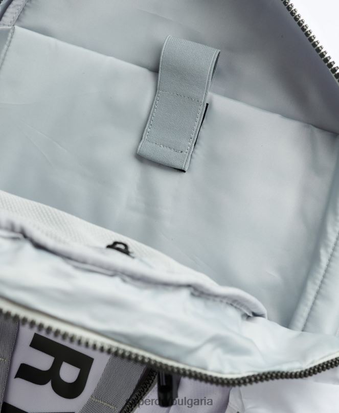 Superdry аксесоари N00H1610 бяло мъже графична раница с планински брезент