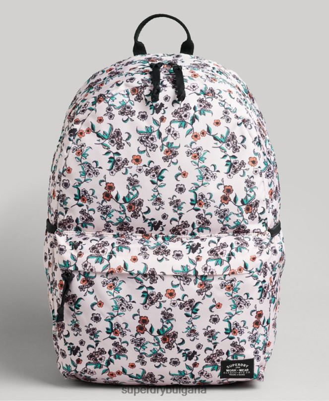 Superdry аксесоари N00H1634 розово мъже щампована раница montana