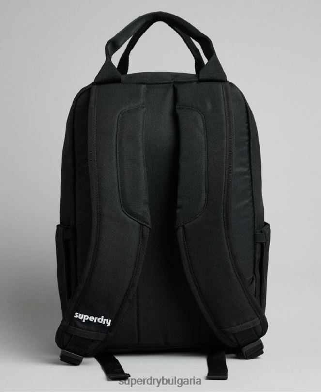 Superdry аксесоари N00H1654 тъмно сив мъже раница с горна дръжка