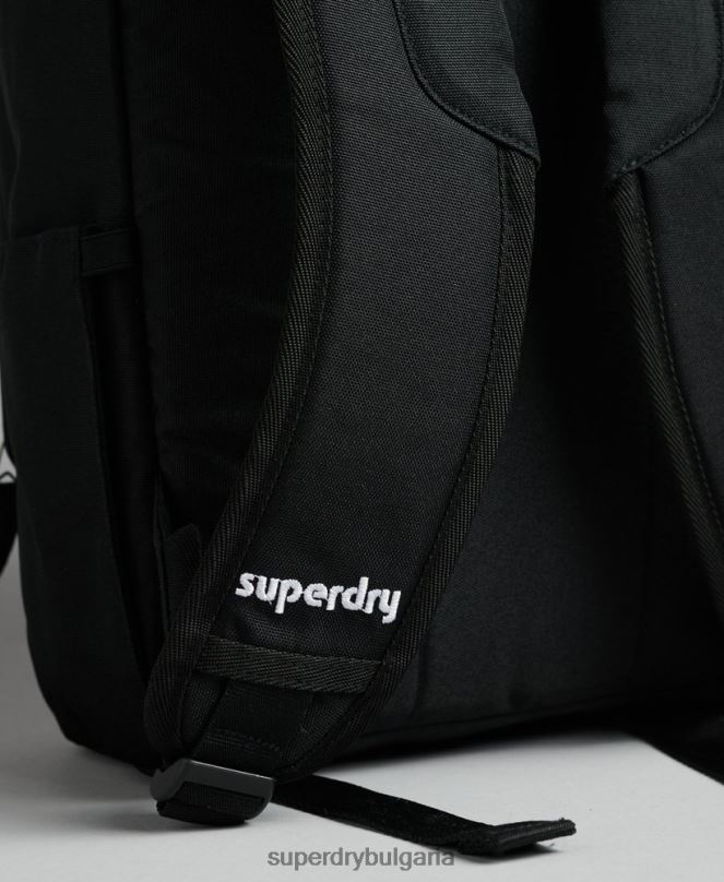 Superdry аксесоари N00H1654 тъмно сив мъже раница с горна дръжка