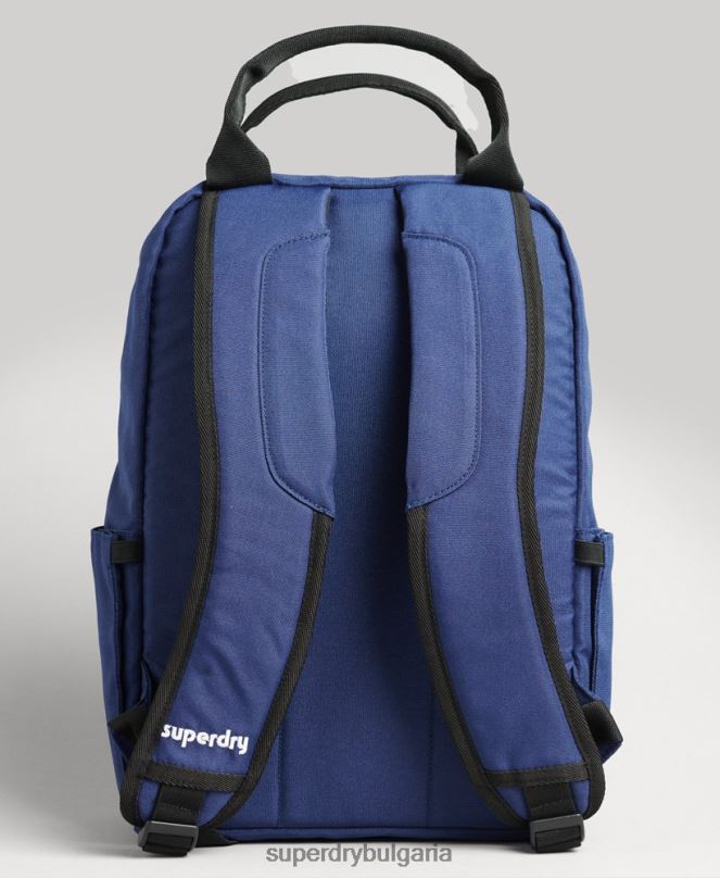 Superdry аксесоари N00H1655 военноморски флот мъже раница с горна дръжка