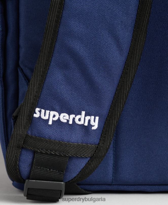 Superdry аксесоари N00H1655 военноморски флот мъже раница с горна дръжка