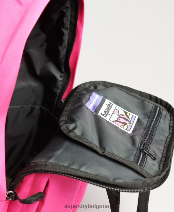 Superdry аксесоари N00H1661 розово мъже раница с горна дръжка