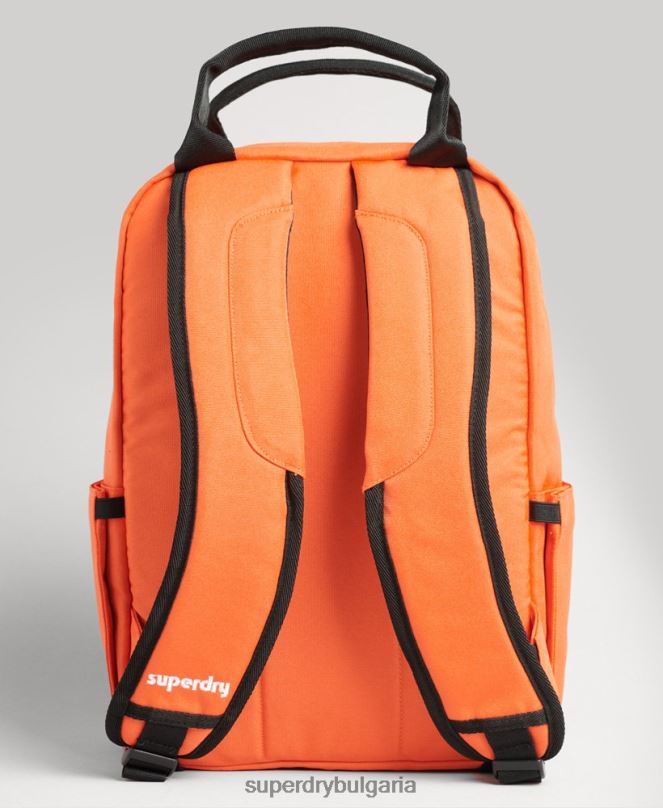 Superdry аксесоари N00H1662 оранжево мъже раница с горна дръжка