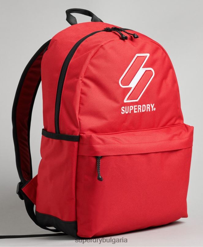 Superdry аксесоари N00H1707 червен мъже есенциална раница montana
