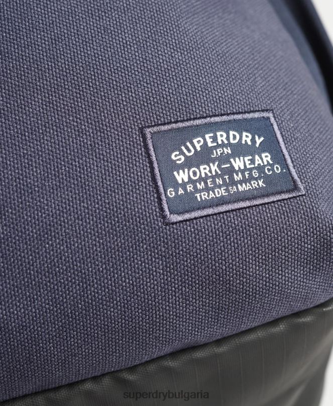 Superdry аксесоари N00H1731 военноморски флот мъже класическа раница montana
