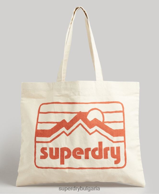 Superdry аксесоари N00H1732 голо мъже графична пазарска чанта