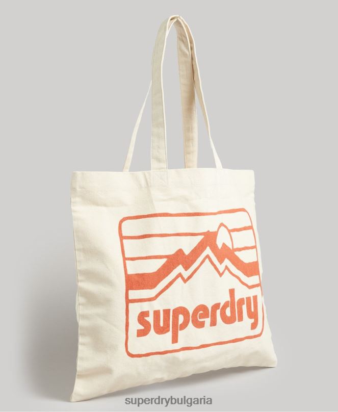 Superdry аксесоари N00H1732 голо мъже графична пазарска чанта