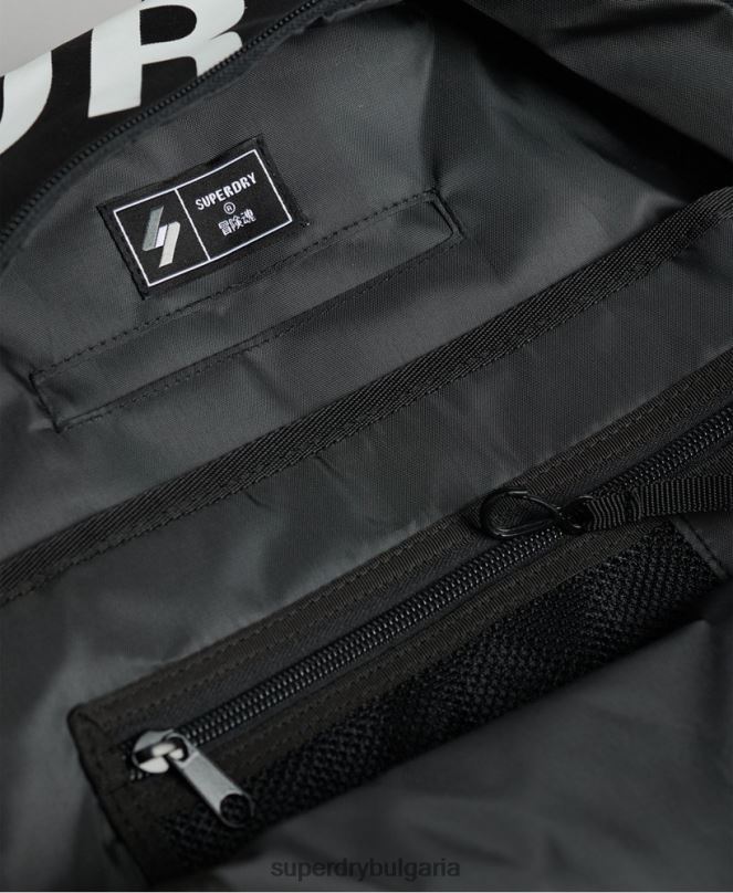 Superdry аксесоари N00H1733 черен мъже есенциална раница montana