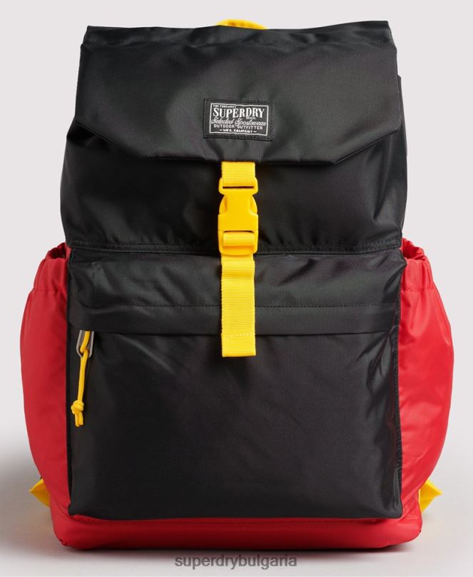 Superdry аксесоари N00H1743 червен мъже раница с топлозареждане