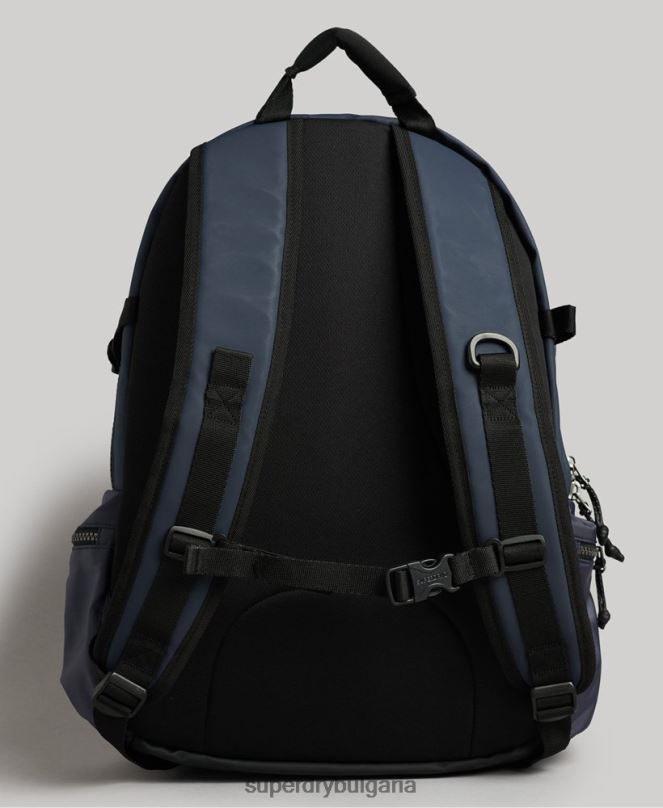 Superdry аксесоари N00H1832 военноморски флот мъже графична раница с планински брезент