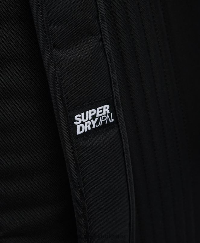 Superdry аксесоари N00H1837 черен мъже ретро раница с лого montana