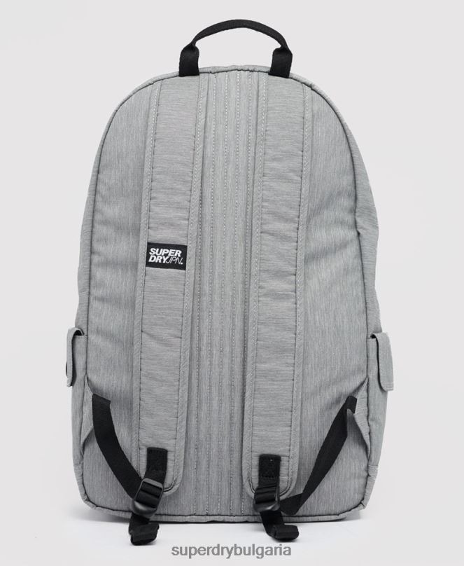 Superdry аксесоари N00H1852 сиво мъже лого монтана раница