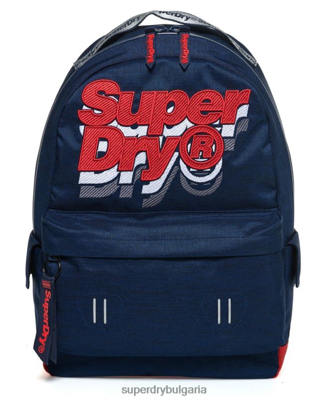 Superdry аксесоари N00H1860 военноморски флот мъже раница Jacky Montana