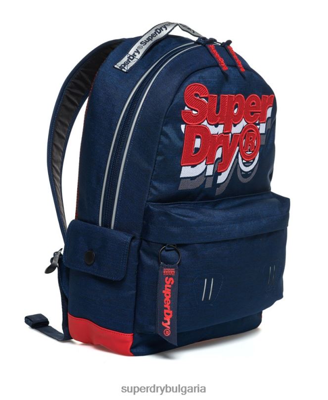 Superdry аксесоари N00H1860 военноморски флот мъже раница Jacky Montana