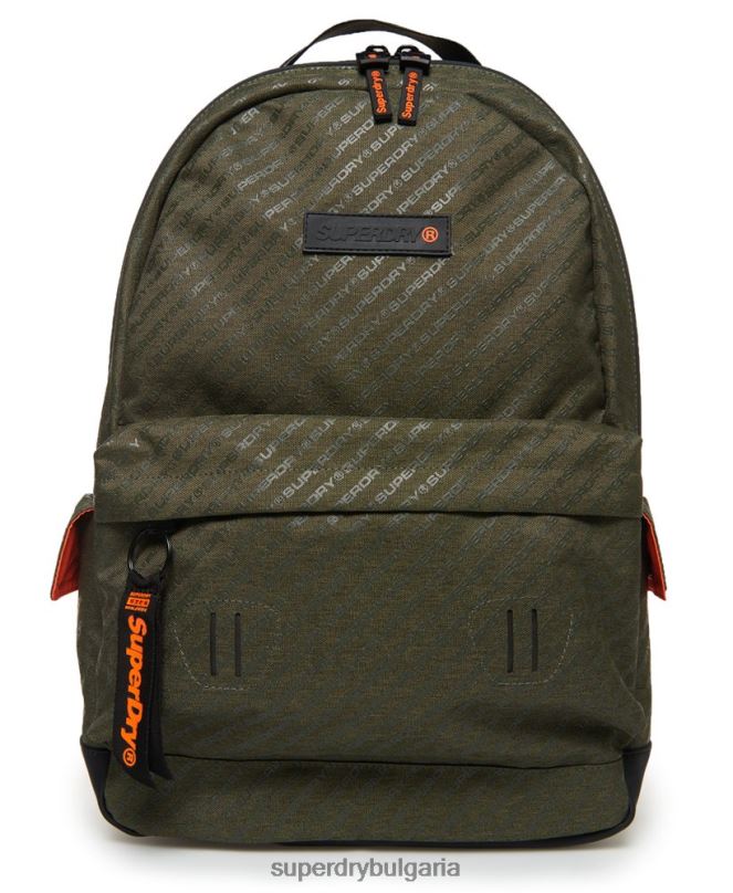 Superdry аксесоари N00H1861 зелено мъже куха раница монтана