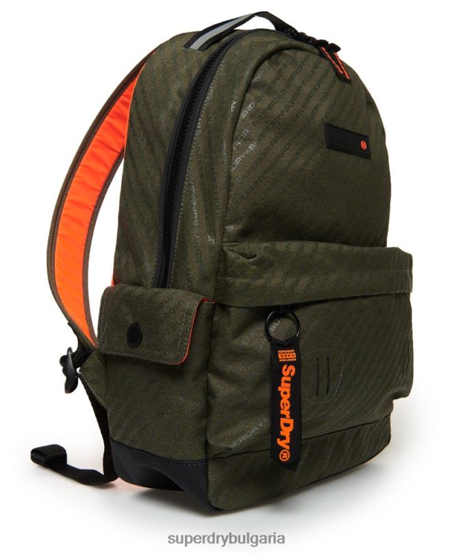 Superdry аксесоари N00H1861 зелено мъже куха раница монтана