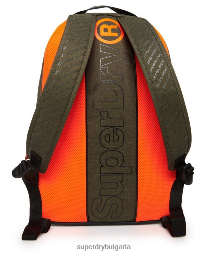 Superdry аксесоари N00H1861 зелено мъже куха раница монтана