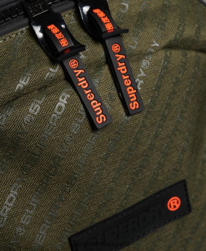 Superdry аксесоари N00H1861 зелено мъже куха раница монтана