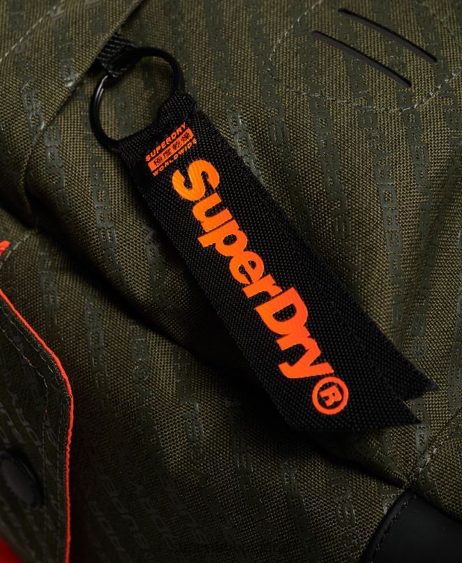 Superdry аксесоари N00H1861 зелено мъже куха раница монтана