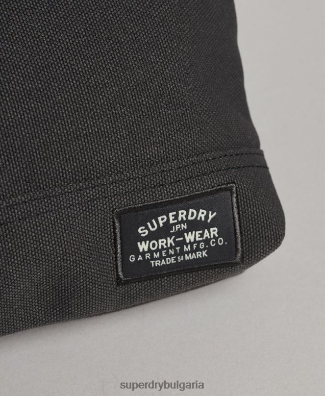 Superdry аксесоари N00H1873 тъмно сив мъже класическа чанта за пране