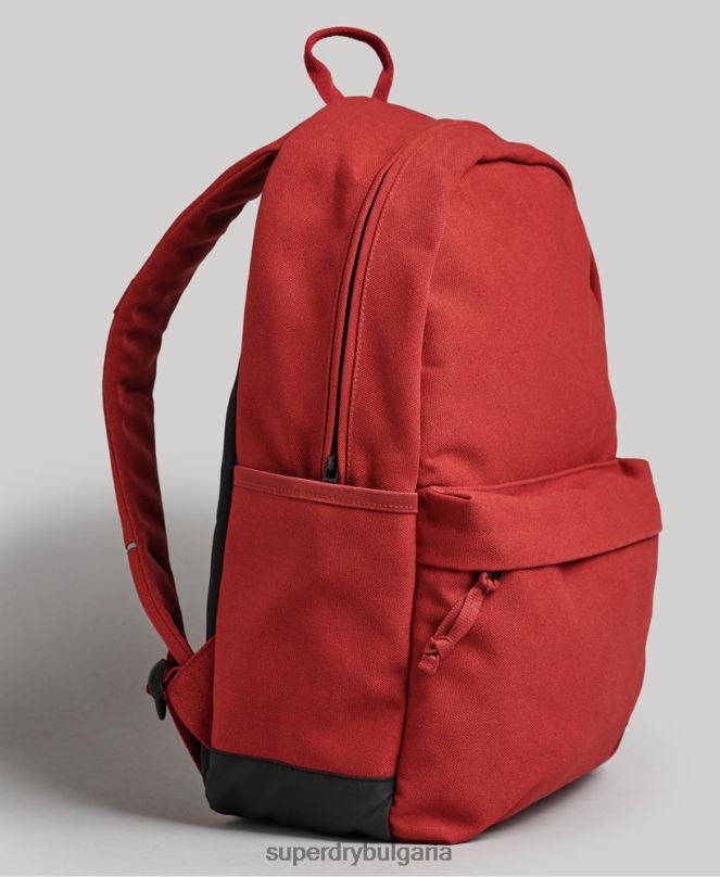 Superdry аксесоари N00H6368 червен мъже есенциална раница montana