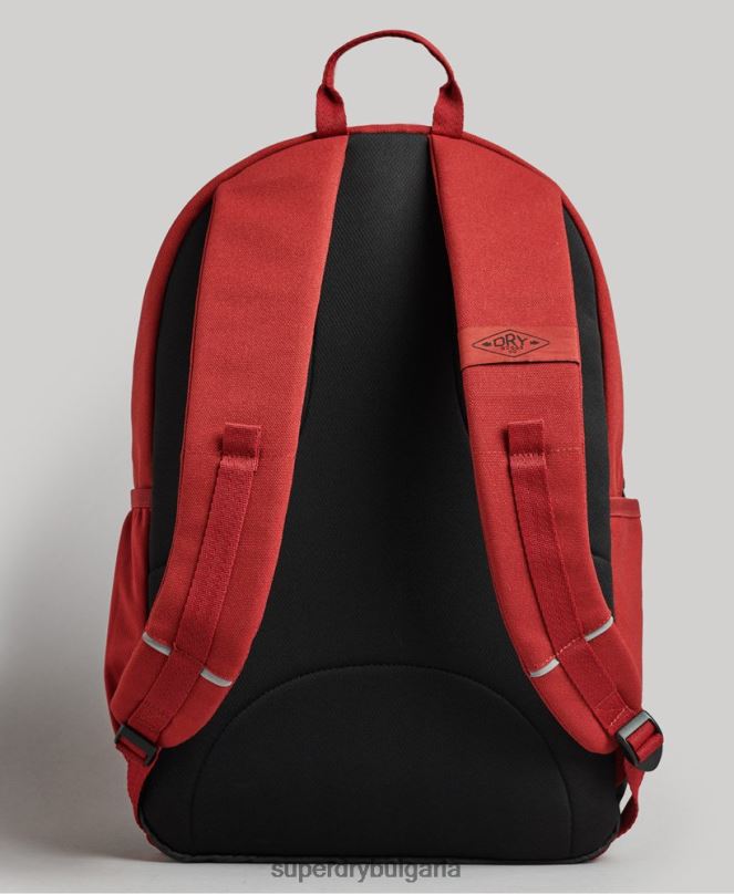 Superdry аксесоари N00H6368 червен мъже есенциална раница montana