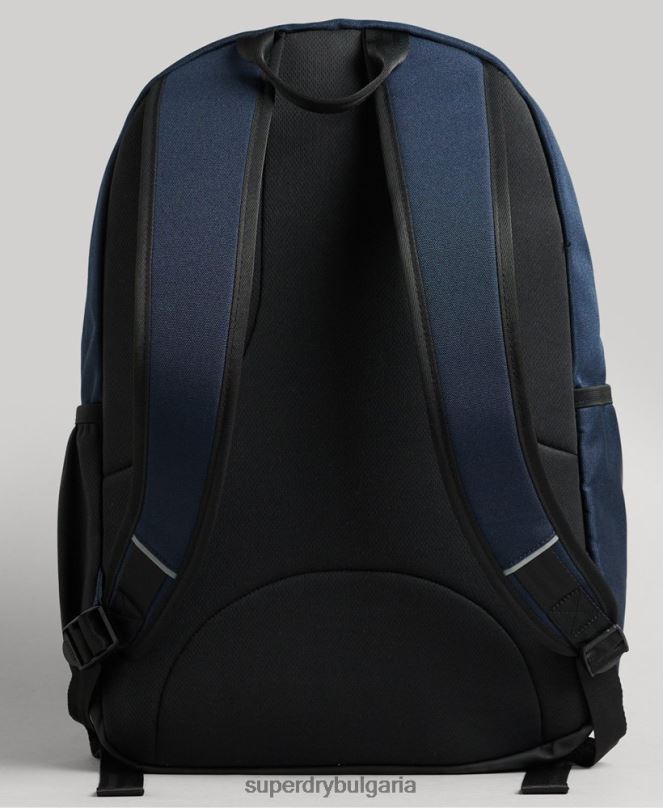 Superdry аксесоари N00H6379 военноморски флот мъже есенциална раница montana