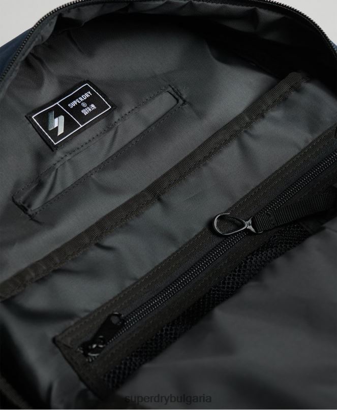 Superdry аксесоари N00H6379 военноморски флот мъже есенциална раница montana