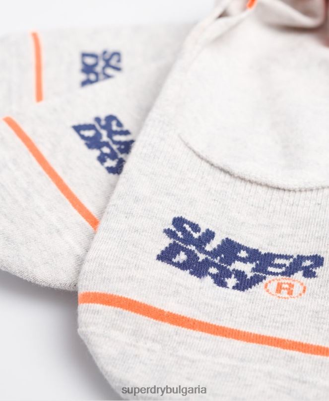 Superdry аксесоари N00H1855 сиво мъже чорапи без шоу