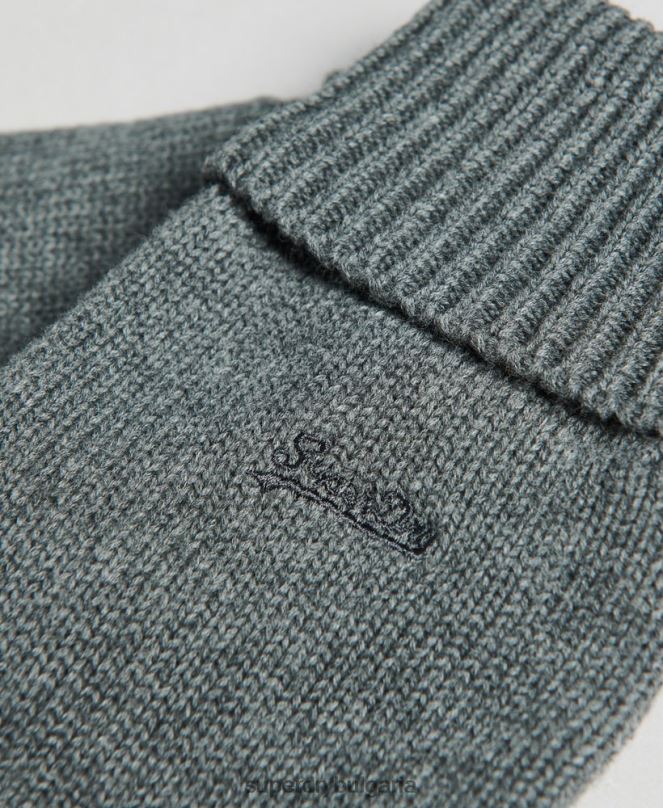 Superdry аксесоари N00H1648 сиво мъже ретро лого комплект аксесоари