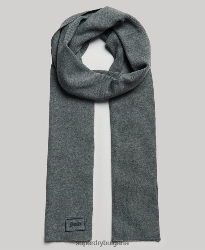 Superdry аксесоари N00H1648 сиво мъже ретро лого комплект аксесоари