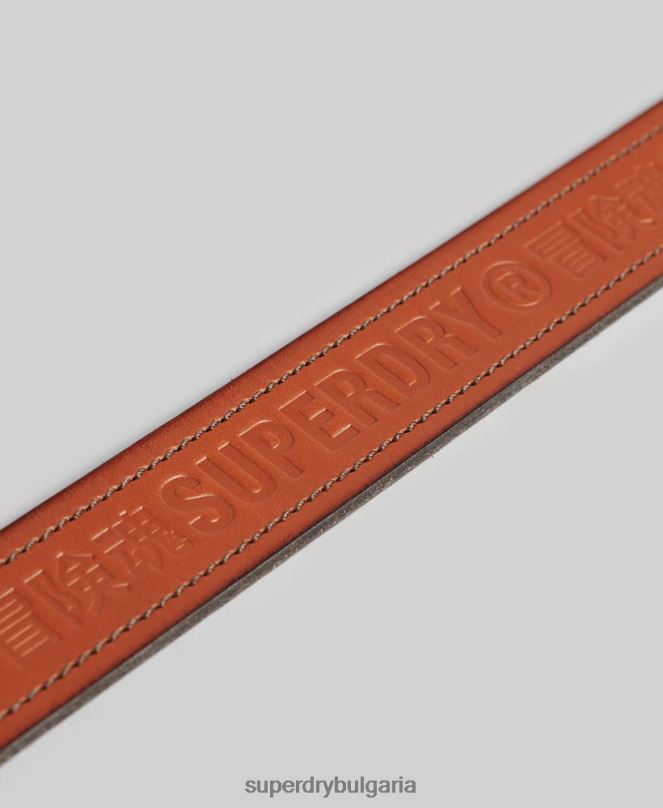 Superdry аксесоари N00H1592 тен мъже винтидж марков колан