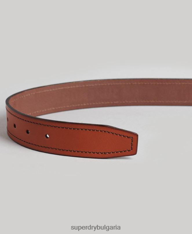 Superdry аксесоари N00H1592 тен мъже винтидж марков колан