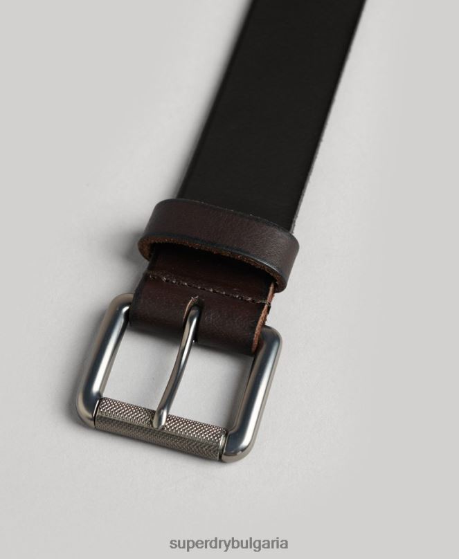 Superdry аксесоари N00H1593 кафяво мъже значков колан