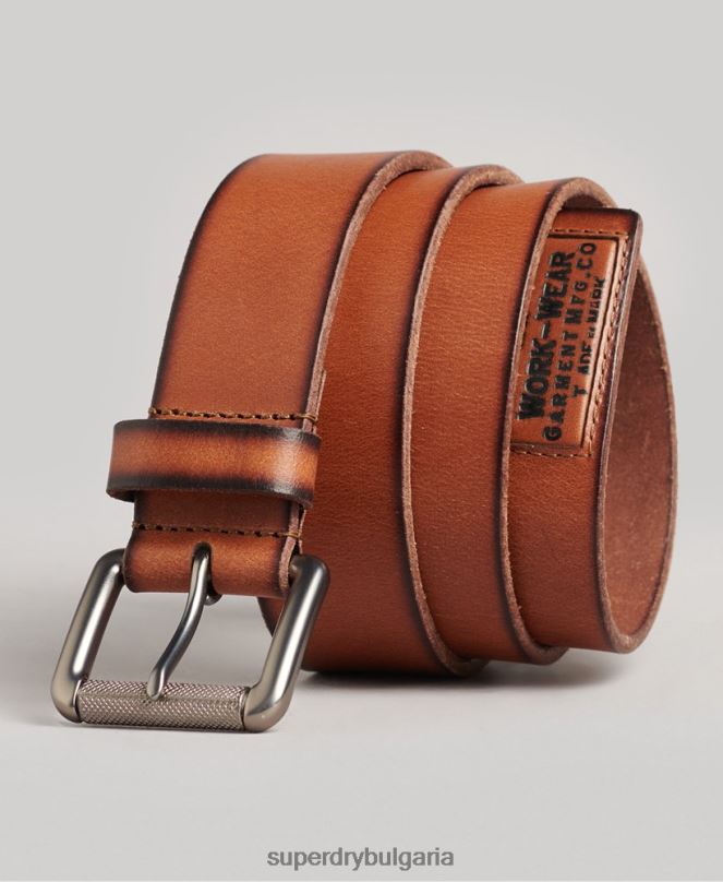 Superdry аксесоари N00H1844 тен мъже значков колан