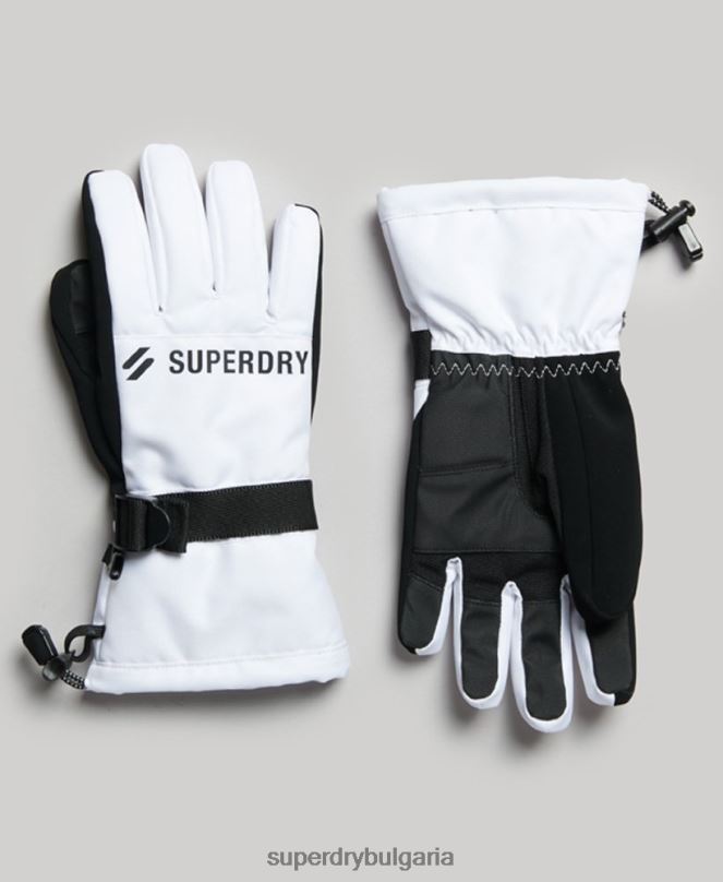 Superdry аксесоари N00H1381 бяло мъже снежни ръкавици