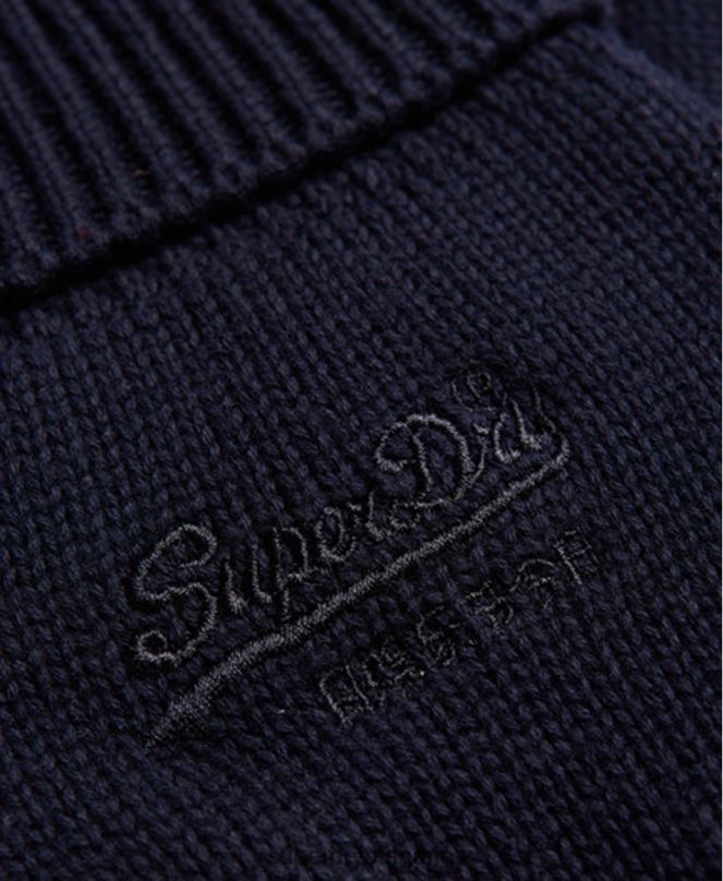 Superdry аксесоари N00H1801 военноморски флот мъже класически ръкавици с ретро лого