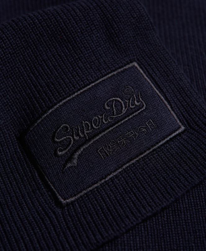 Superdry аксесоари N00H6411 военноморски флот мъже класически шал с ретро лого