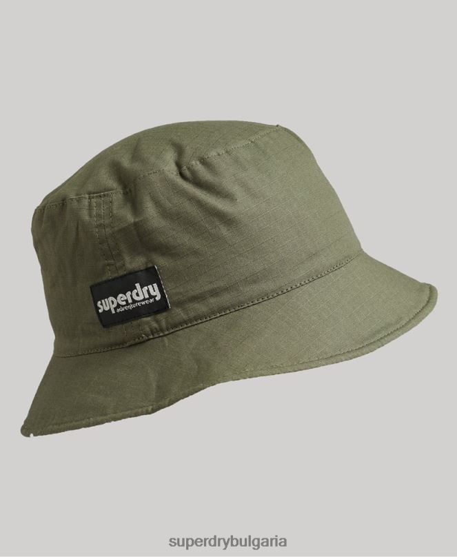 Superdry аксесоари N00H1616 сметана мъже поларена шапка-кофа