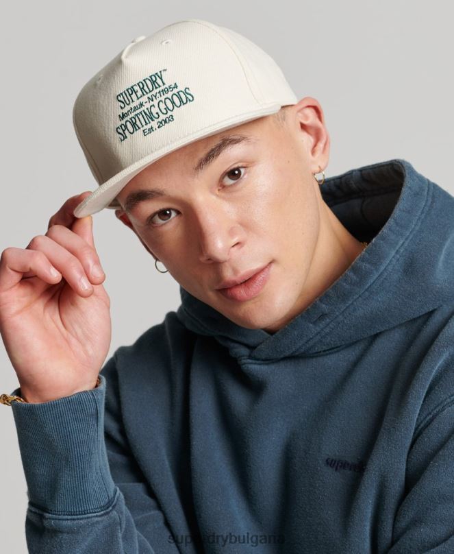 Superdry аксесоари N00H1643 сметана мъже b-boy шапка