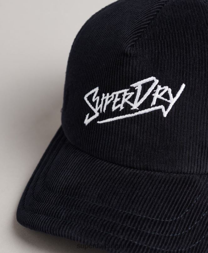 Superdry аксесоари N00H1658 военноморски флот мъже винтидж маркова капачка с шнур