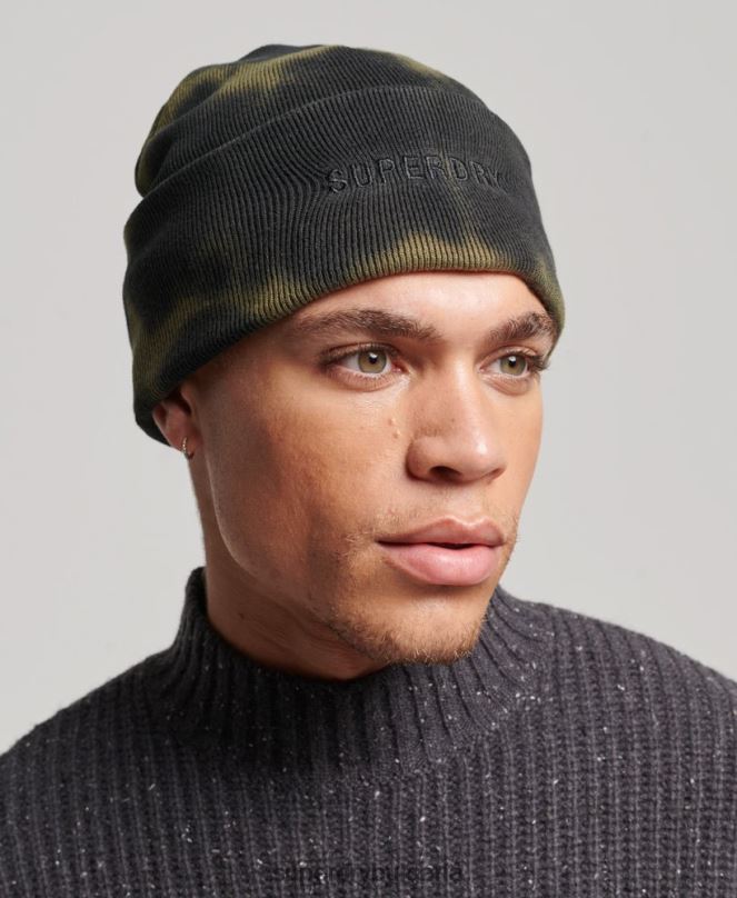 Superdry аксесоари N00H1673 черен мъже боядисана шапка