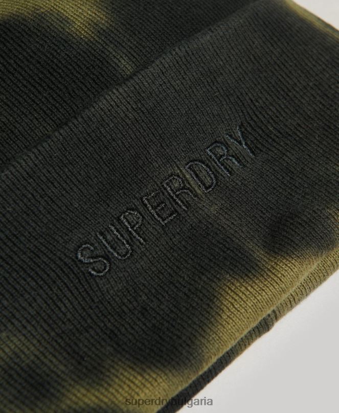 Superdry аксесоари N00H1673 черен мъже боядисана шапка