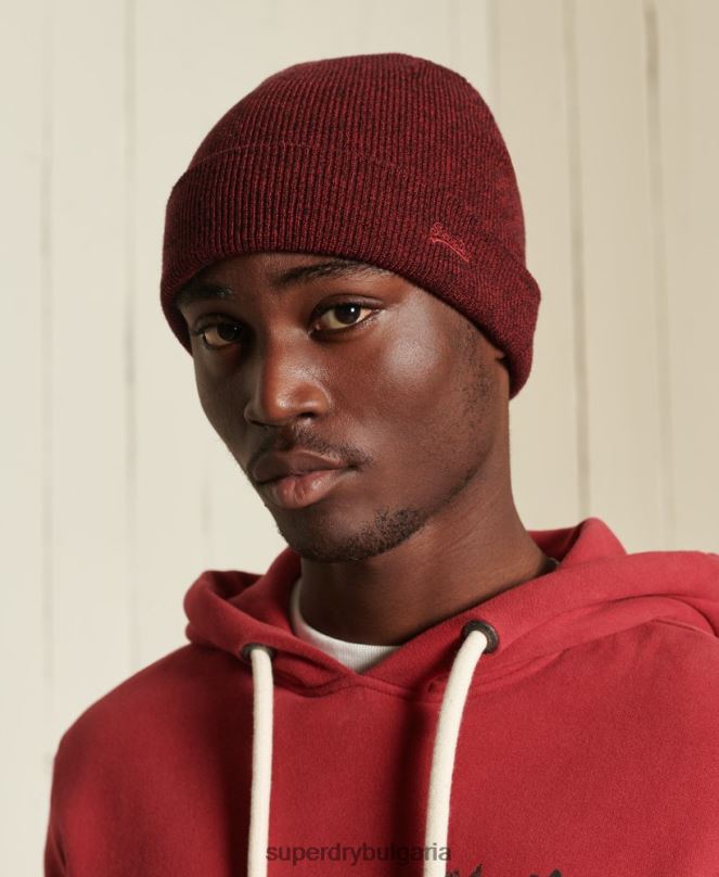 Superdry аксесоари N00H1792 червен мъже винтидж шапка с лого