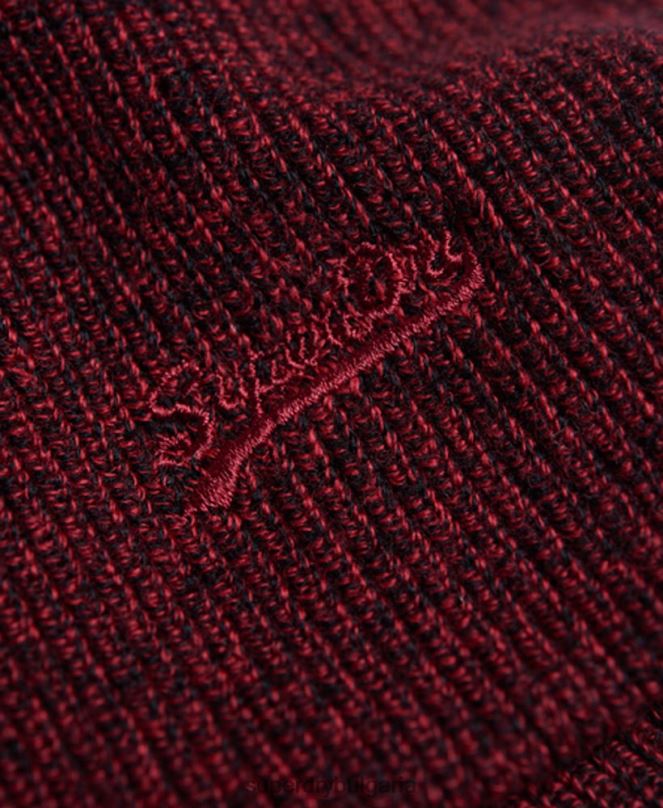 Superdry аксесоари N00H1792 червен мъже винтидж шапка с лого