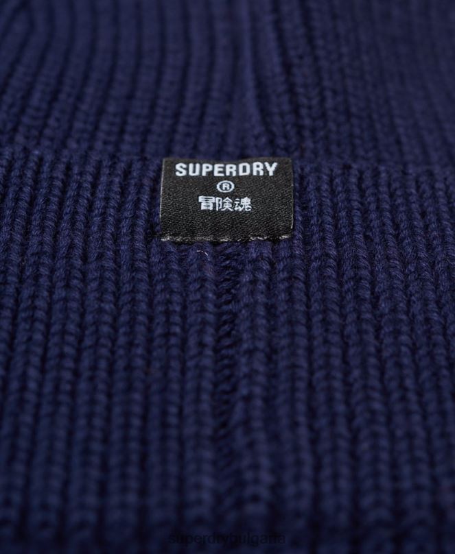 Superdry аксесоари N00H1793 военноморски флот мъже кодова шапка