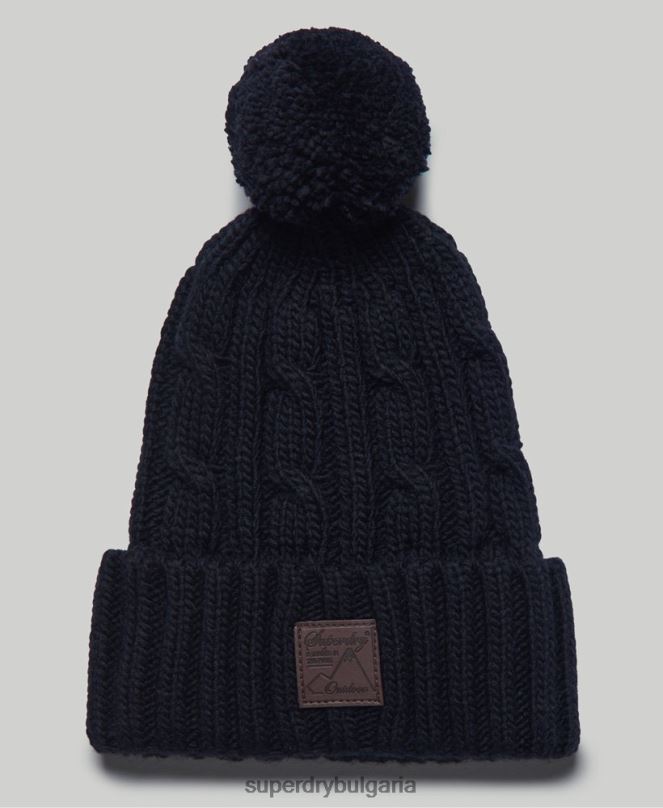 Superdry аксесоари N00H1809 военноморски флот мъже траулер кабелна шапка